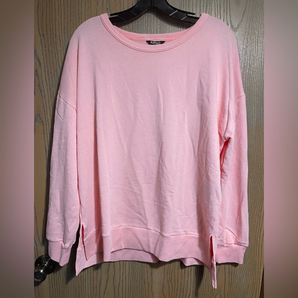 EUC Buffalo David Bitton Pink Sweatshirt
